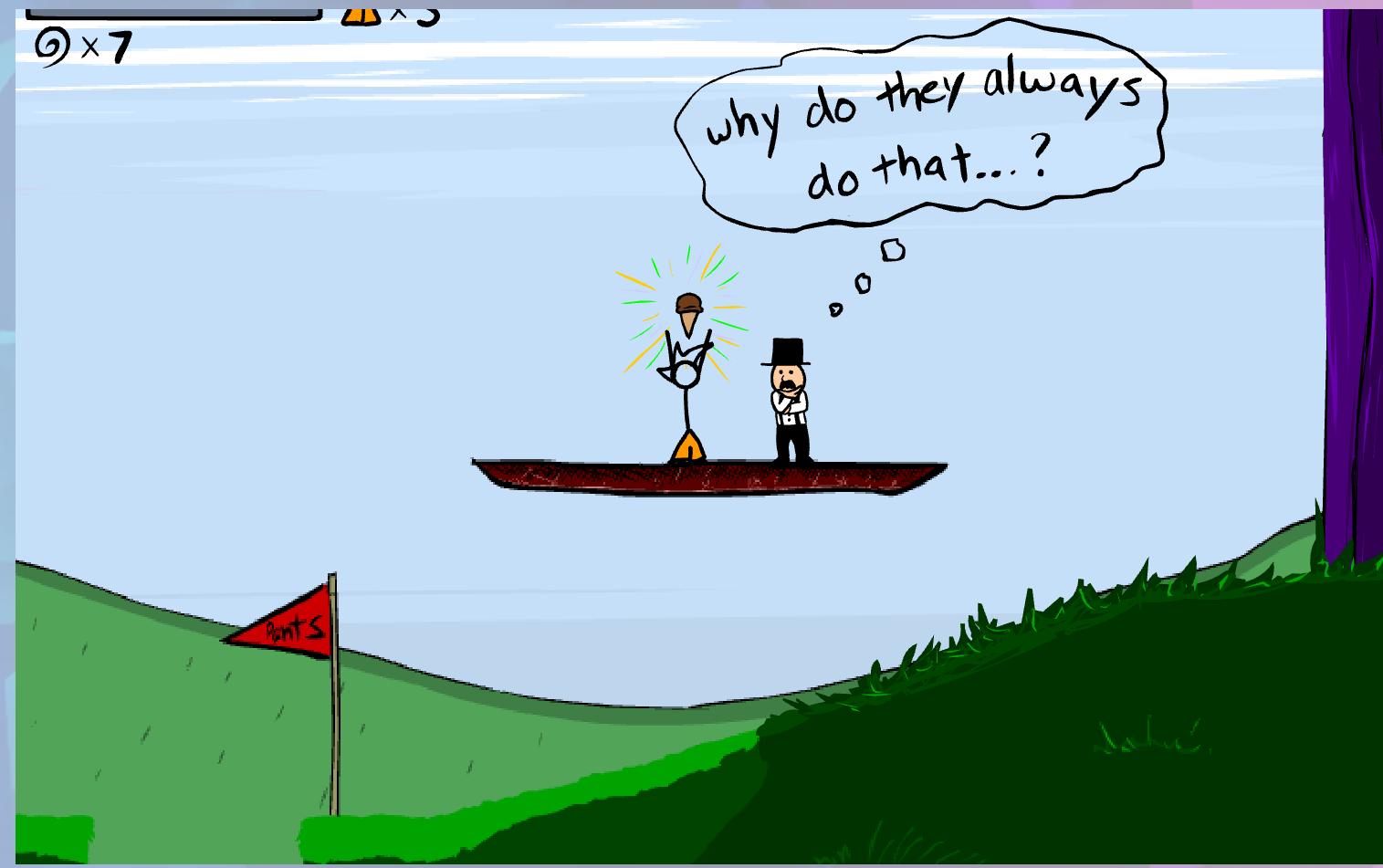 Horse Race Tests Game Screenshot